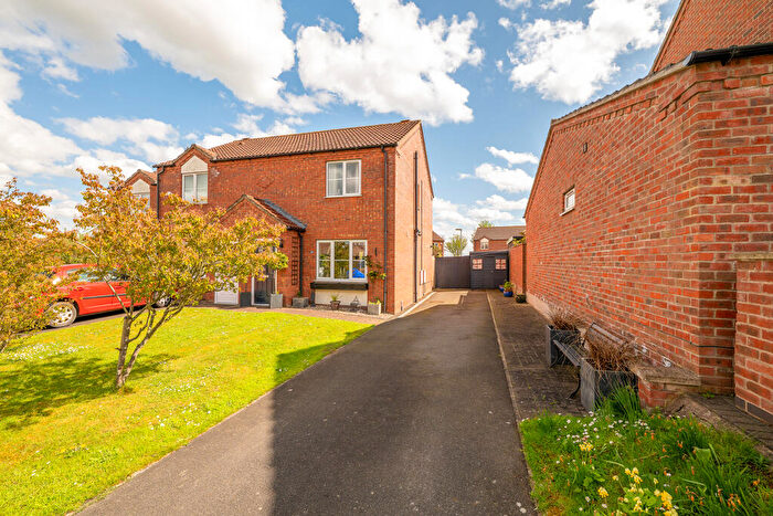 Semi Detached House For Sale In Nursery Close, Dunholme, Lincoln, Lincolnshire, LN2