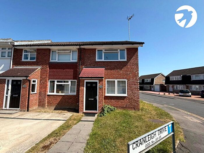 2 Bedroom End Of Terrace House For Sale In Cranleigh Drive, Swanley, Kent, BR8