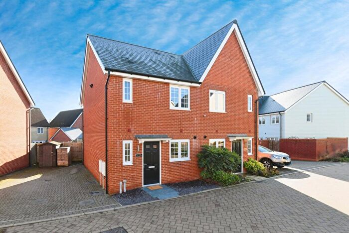 2 Bedroom Semi-Detached House For Sale In Turner Gardens, Witham, Essex, CM8