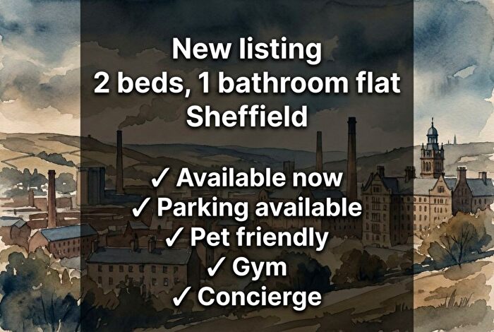 2 Bedroom Flat To Rent In Milton Street, Sheffield, S3