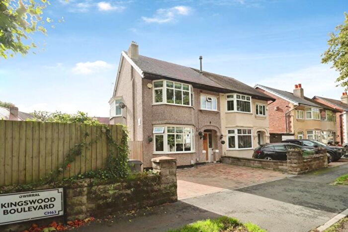 3 Bedroom Semi Detached House For Sale In Kingswood Boulevard, Bebington, CH63