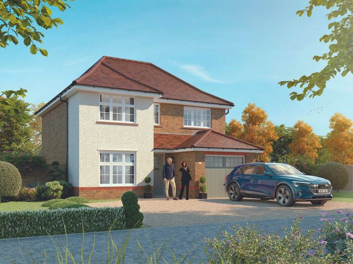 4 Bedroom Detached House For Sale In "Windsor" At Lynch Close, Havant, PO9