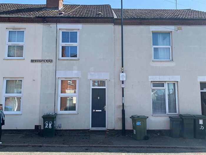 2 Bedroom Terraced House To Rent In Newdigate Road, Upper Stoke, Coventry, CV6