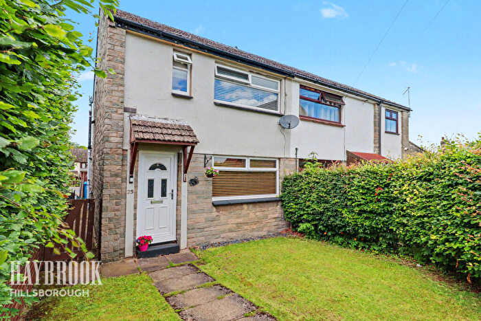 3 Bedroom Semi Detached House For Sale In Laburnum Grove, Sheffield, S36