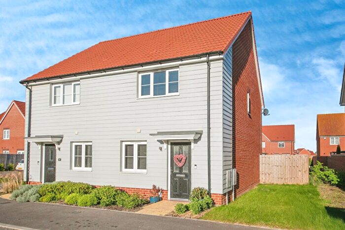 2 Bedroom Semi-Detached House For Sale In Borrage Way, Kirby Cross, Frinton-On-Sea, CO13