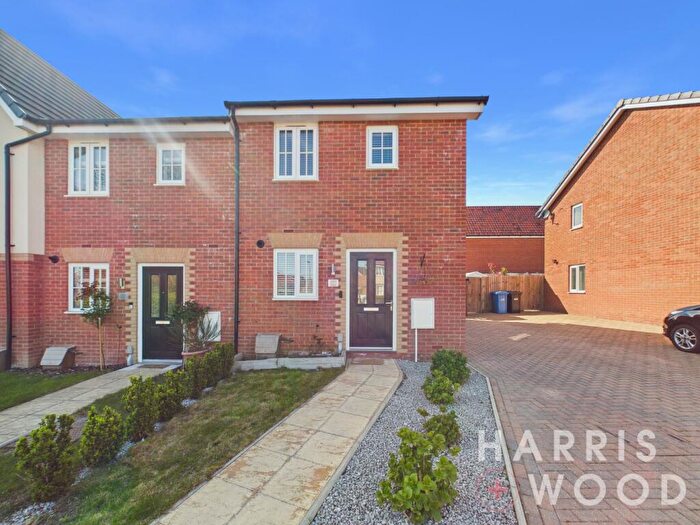 2 Bedroom Semi Detached House For Sale In Storeys Road, Brantham, Manningtree, Suffolk, CO11