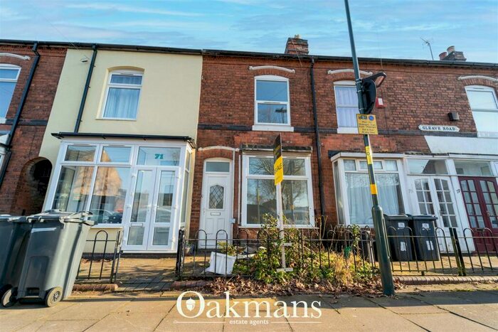2 Bedroom House To Rent In Gleave Road, Selly Oak, Birmingham, B29