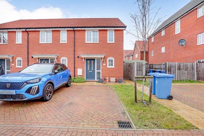 2 Bedroom End Of Terrace House To Rent In Chantry Park View, Sproughton, Ipswich, IP8