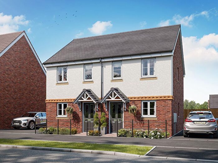2 Bedroom Semi-Detached House For Sale In "The Alnmouth" At Victoria Road, Warminster, BA12
