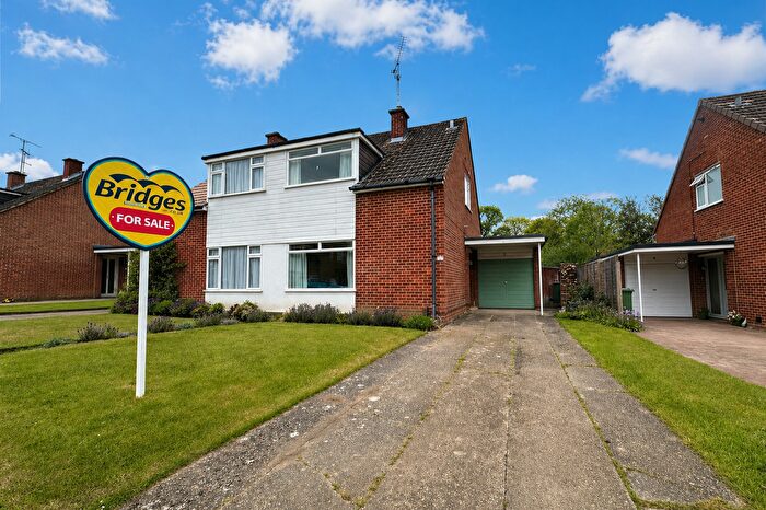 2 Bedroom Semi-detached House For Sale In Fern Drive, Church Crookham, Fleet, Hampshire, GU51