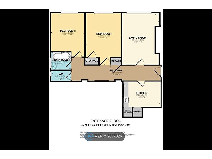 2 Bedroom Flat To Rent In Hamstead Court, Birmingham, B19