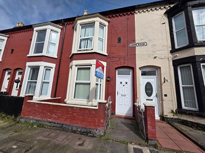 3 Bedroom Terraced House For Sale In June Road, Liverpool, Merseyside, L6