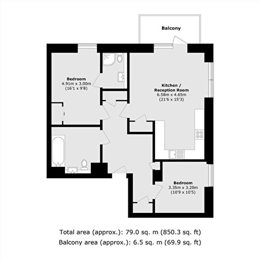 2 Bedroom Flat For Sale In Rathbone Street, Canning Town, E16