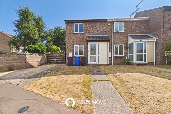 2 Bedroom End Of Terrace House To Rent In Harebell Way, Lowestoft, Suffolk, NR33