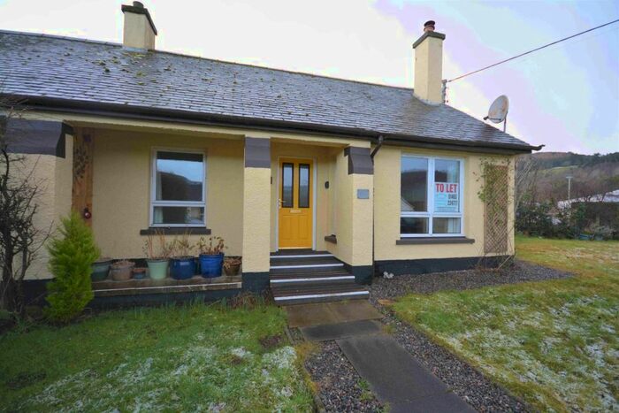 1 Bedroom End Of Terrace House To Rent In St. Drostans, Drumnadrochit, Inverness, Highland IV63