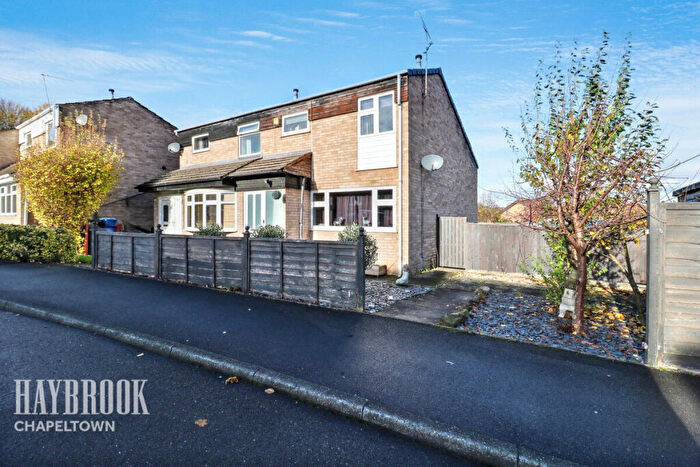 3 Bedroom Semi Detached House For Sale In Willow Crescent, Chapeltown, S35