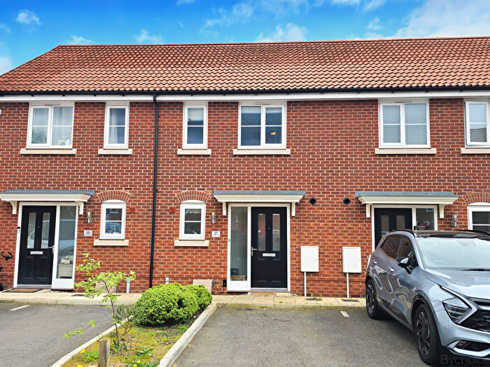 2 Bedroom Terraced House For Sale In St Edmunds Drive, Elmswell, Bury St. Edmunds, Suffolk, IP30
