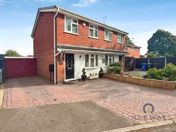 2 Bedroom Semi-Detached House For Sale In Tiber Close, Alvaston, Derby, Derbyshire, DE24
