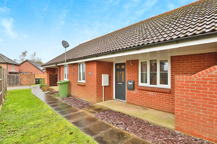 2 Bedroom Terraced Bungalow For Sale In Milestone Lane, Wicklewood, Wymondham, NR18