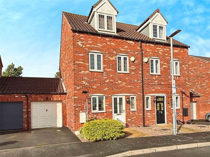 3 Bedroom Semi-Detached House For Sale In Barnard Meadows, Kirton Lindsey, Gainsborough, Lincolnshire, DN21