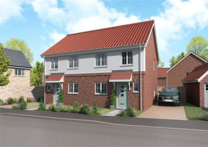 3 Bedroom Semi Detached House For Sale In The Landings, Harrisons Lane, Halesworth, Suffolk, IP19