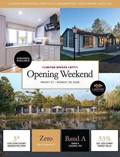 2 Bedroom Mobile/park Home For Sale In Cliff Lane, Marston, Grantham, NG32