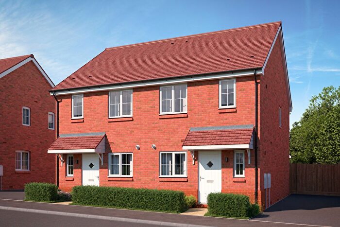 2 Bedroom Semi Detached House For Sale In "The Cooper" At Woodbury Rise, Salisbury, SP2