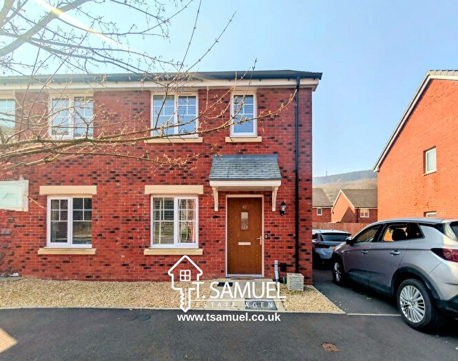 2 Bedroom Semi-Detached House For Sale In Heron Walk, Merthyr Vale, Merthyr Tydfil, CF48