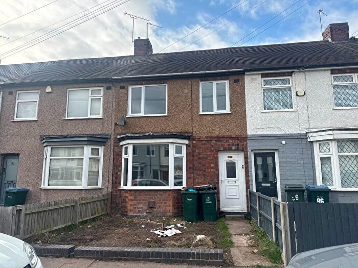 3 Bedroom Terraced House To Rent In Eastcotes, Tile Hill, Coventry, West Midlands, CV4