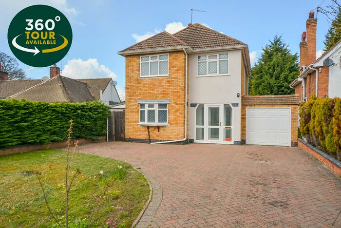 3 Bedroom Detached House To Rent In The Fairway, Oadby, Leicester, LE2
