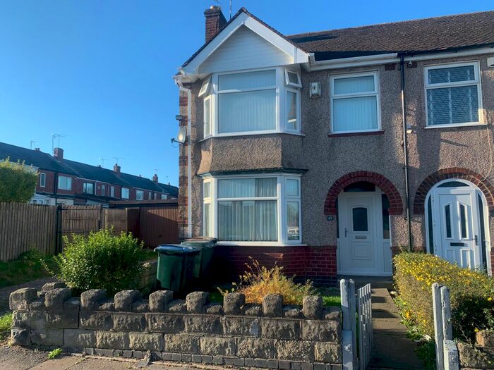 3 Bedroom End Of Terrace House To Rent In Dennis Road, Coventry CV2