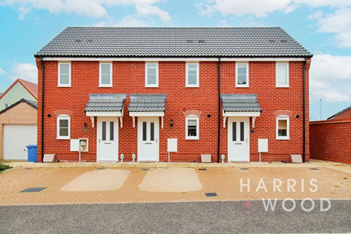 2 Bedroom Terraced House For Sale In Yarrow Close, Capel St. Mary, Ipswich, Suffolk, IP9