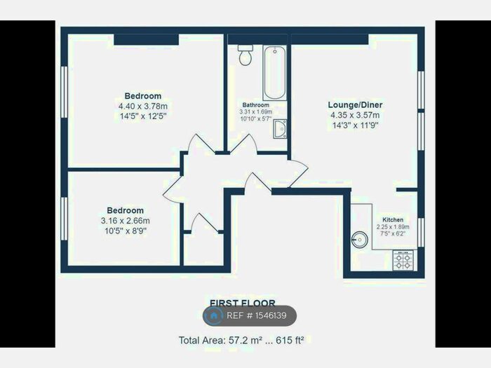 2 Bedroom Flat To Rent In Northbrook Road, London, SE13