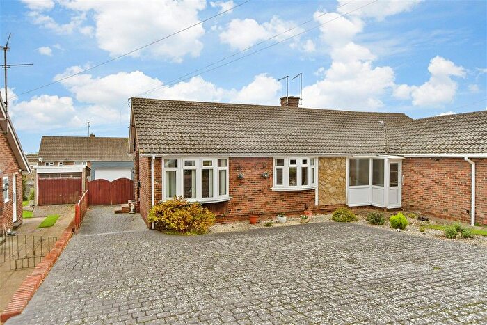 2 Bedroom Semi Detached Bungalow For Sale In Wimbourne Drive, Rainham, Gillingham, Kent, ME8