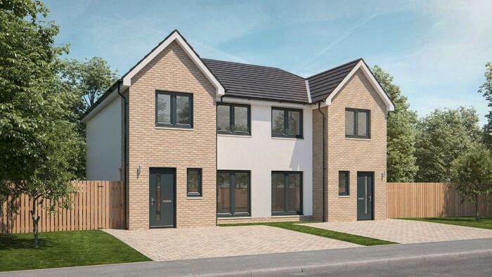 3 Bedroom Semi-Detached House For Sale In Borland Drive, Larkhall, ML9