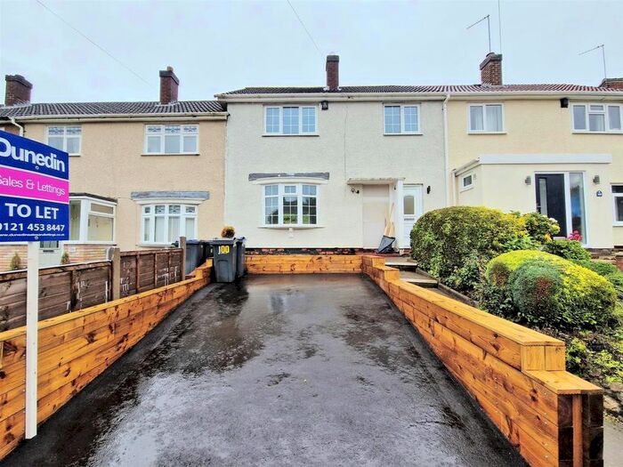 3 Bedroom Terraced House To Rent In Newman Way, Rednal, Birmingham, B45