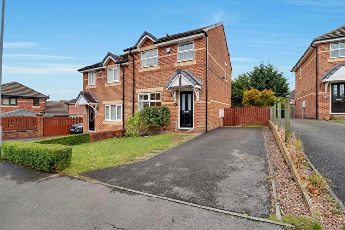 3 Bedroom Semi Detached House For Sale In Mulberry Court, Golcar, Huddersfield, West Yorkshire, HD7