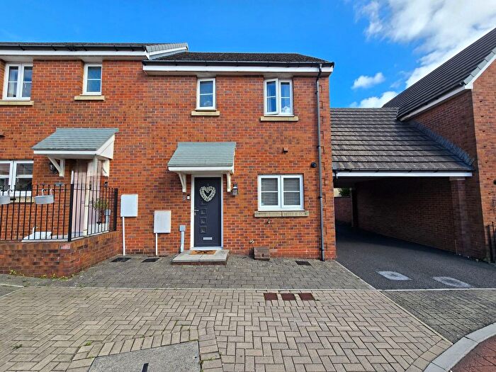 2 Bedroom Semi-Detached House For Sale In Lon Yr Ardd, Coity, CF35