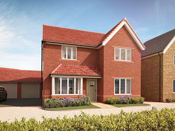 4 Bedroom Detached House For Sale In "The Horsham" At Abingdon Road, Marcham, Abingdon, OX13