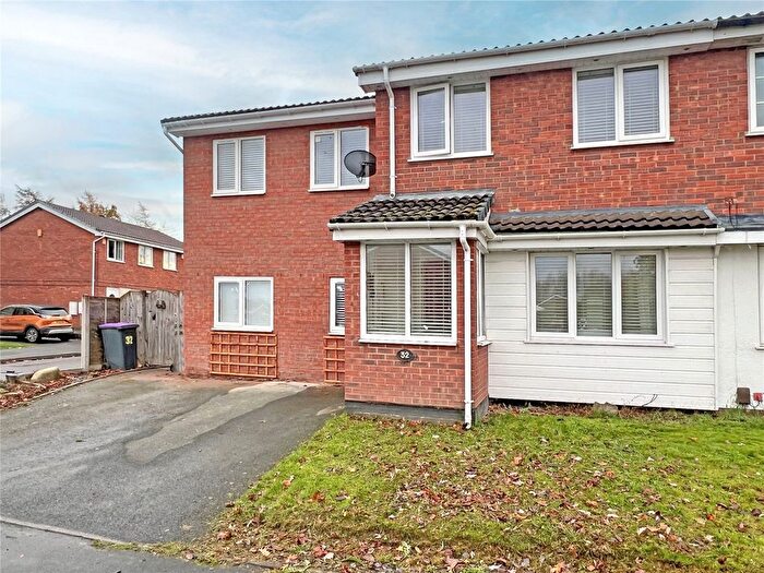 4 Bedroom Semi Detached House For Sale In Portobello Close, The Rock, Telford, Shropshire, TF3