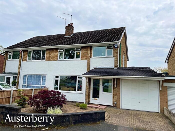 3 Bedroom Semi-Detached House For Sale In Peartree Close, Barlaston, Stoke-On-Trent, Staffordshire, ST12
