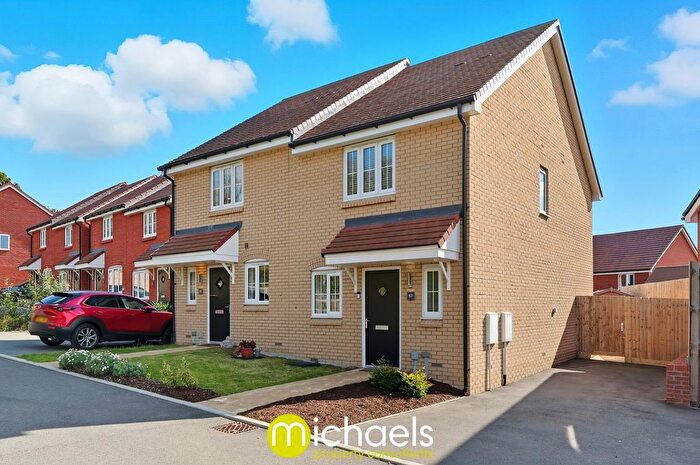 2 Bedroom Semi Detached House For Sale In Harlequin Way, Ardleigh, Colchester, CO7