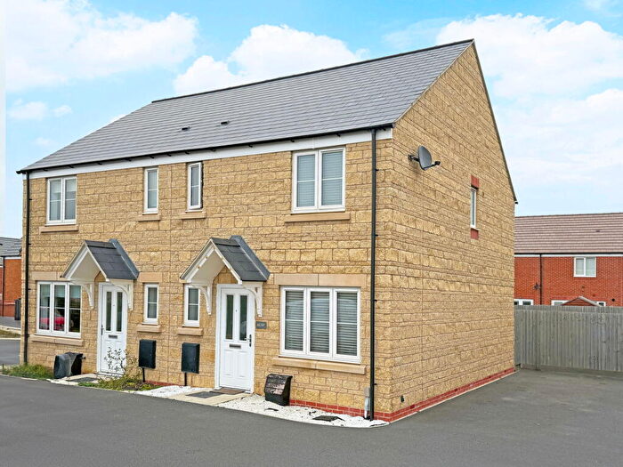 3 Bedroom Semi-Detached House For Sale In Silvester Road, Weldon, Corby, Northamptonshire, NN17