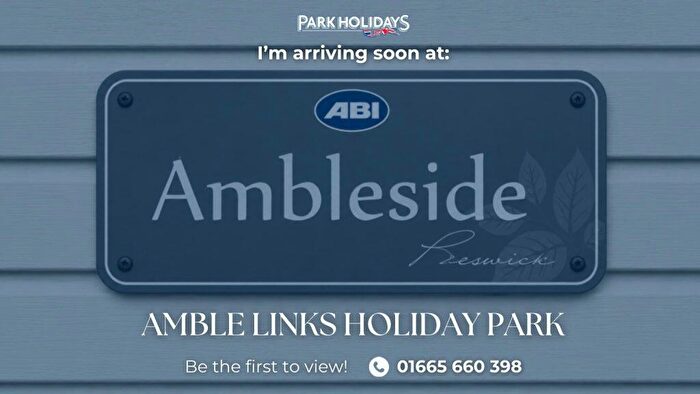 2 Bedroom Park Home For Sale In Amble Links Holiday Park – Northumberland, NE65