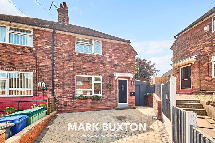 3 Bedroom Semi-Detached House For Sale In Viggars Place, Knutton, Newcastle Under Lyme., ST5