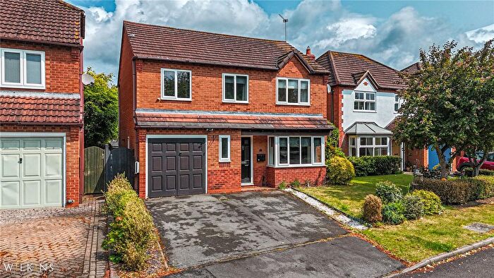 4 Bedroom Detached House For Sale In Osprey Close, Whittington, Lichfield, Staffordshire, WS14