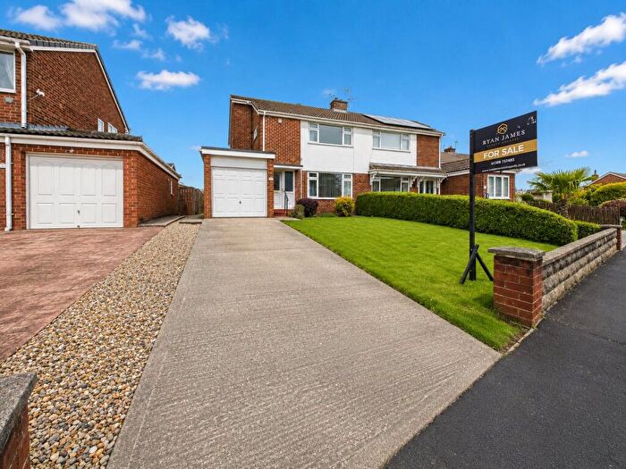 3 Bedroom Semi Detached House For Sale In Morpeth Grove, Bishop Auckland, Durham, DL14