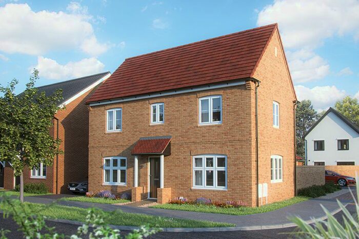 3 Bedroom Detached House For Sale In "The Spruce" At Overstone Lane, Overstone, Northampton, NN6