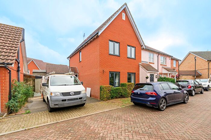 3 Bedroom Terraced House For Sale In Lysander Drive, Ipswich, IP3