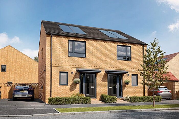 2 Bedroom Semi-Detached House For Sale In "The Beaford - Plot " At Burghley Green At West Cambourne, Dobbins Avenue, West Cambourne, CB23